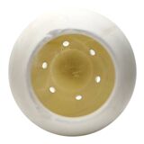 Vintage 1990 Alabaster Egg-Shaped Lamp - Soft Ambient Glow