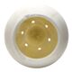Vintage 1990 Alabaster Egg-Shaped Lamp - Soft Ambient Glow