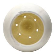 Vintage 1990 Alabaster Egg-Shaped Lamp - Soft Ambient Glow