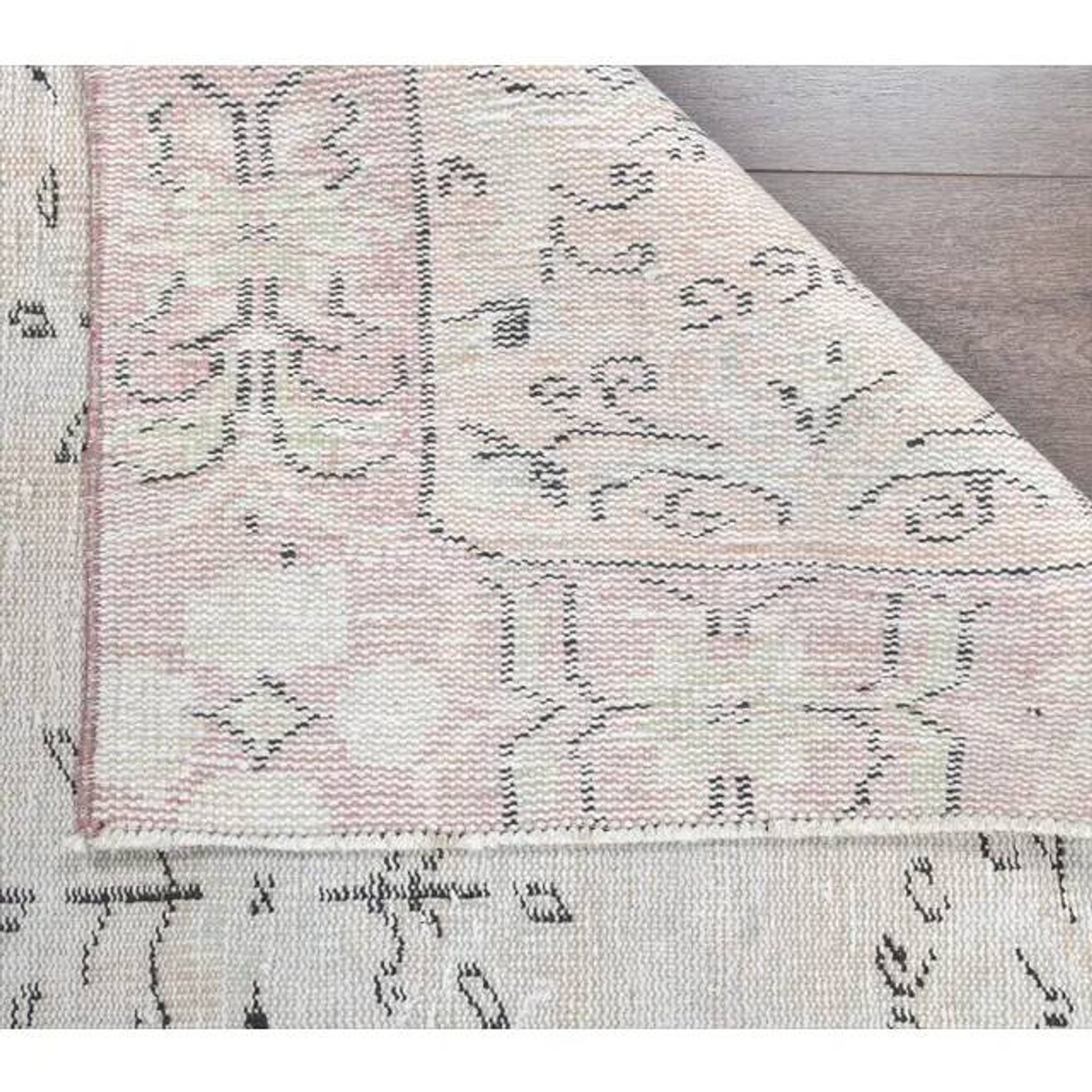 1970s Turkish Handmade Wool Kilim Rug 115x200
