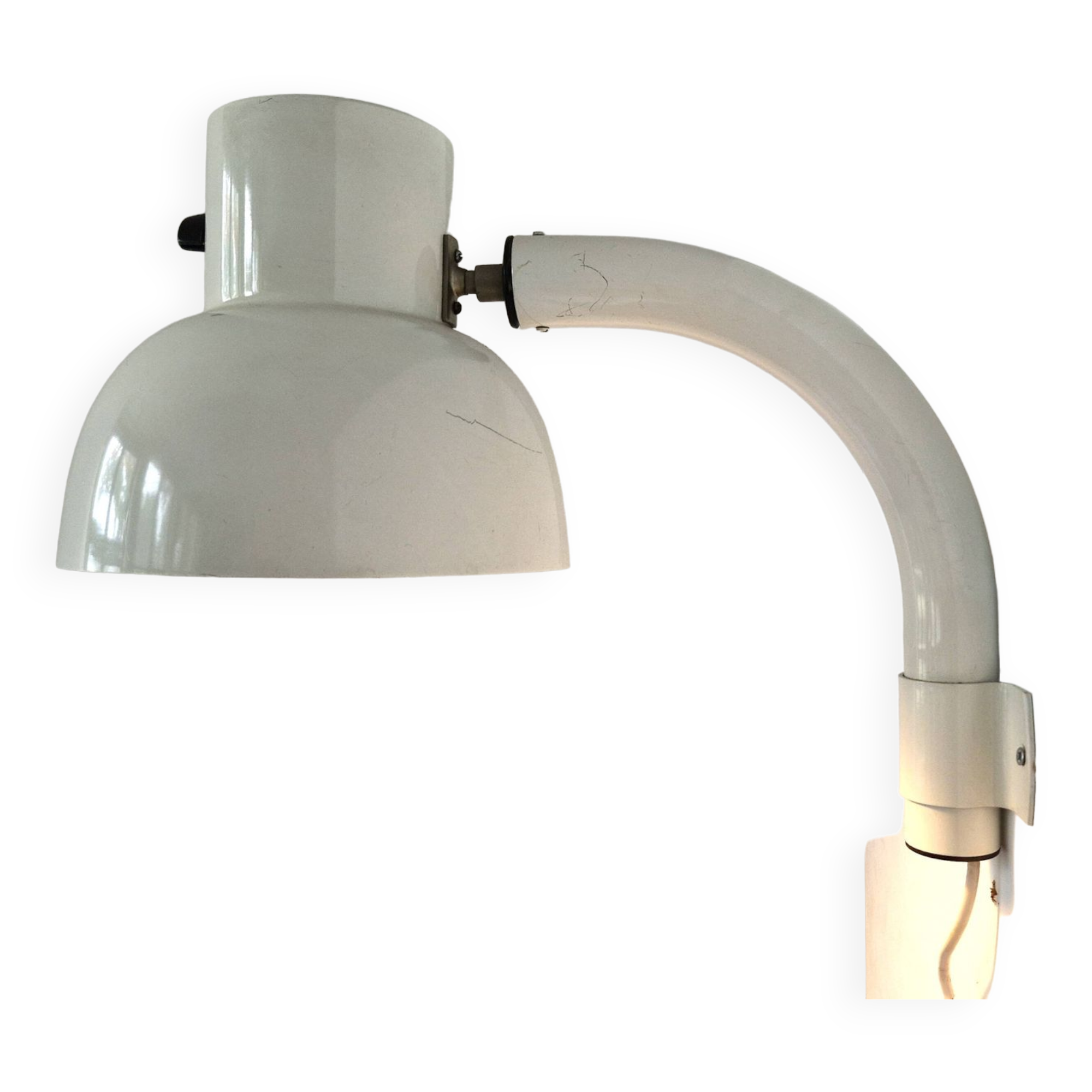 Applique en métal blanc de Hans Agne Jakobsson pour AB Markaryd, Suède 1970