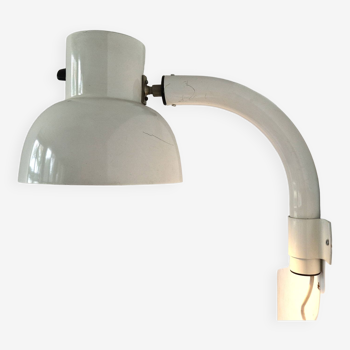 White metal wall lamp by Hans Agne Jakobsson for AB Markaryd, Sweden 1970's