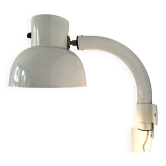 White metal wall lamp by Hans Agne Jakobsson for AB Markaryd, Sweden 1970's
