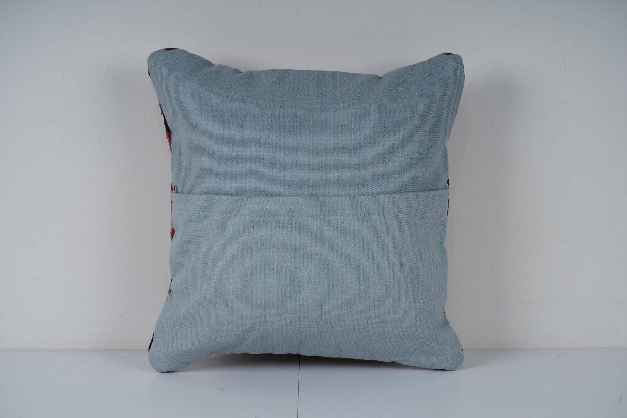 Vintage kilim cushion cover 41x41 cm