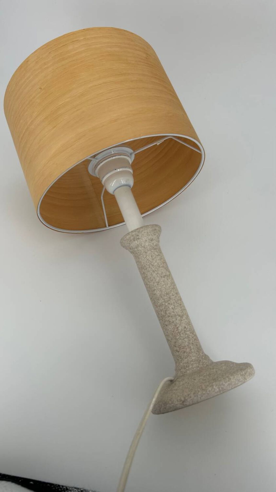 Light wood lampshade
