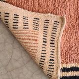 Berber wool rug, size 150 x 350 cm