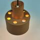 Vintage Hanging Lamp, Artiforte Netherlands, Terracotta, 1950s