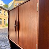 Teak Corner Cabinet by Omann Jun