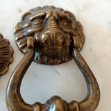Solid brass door knocker
