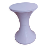 Tabouret tam-tam blanc