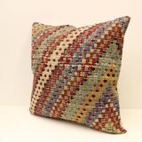 60x60 cm Kilim Cushion,Vintage Cushion Cover