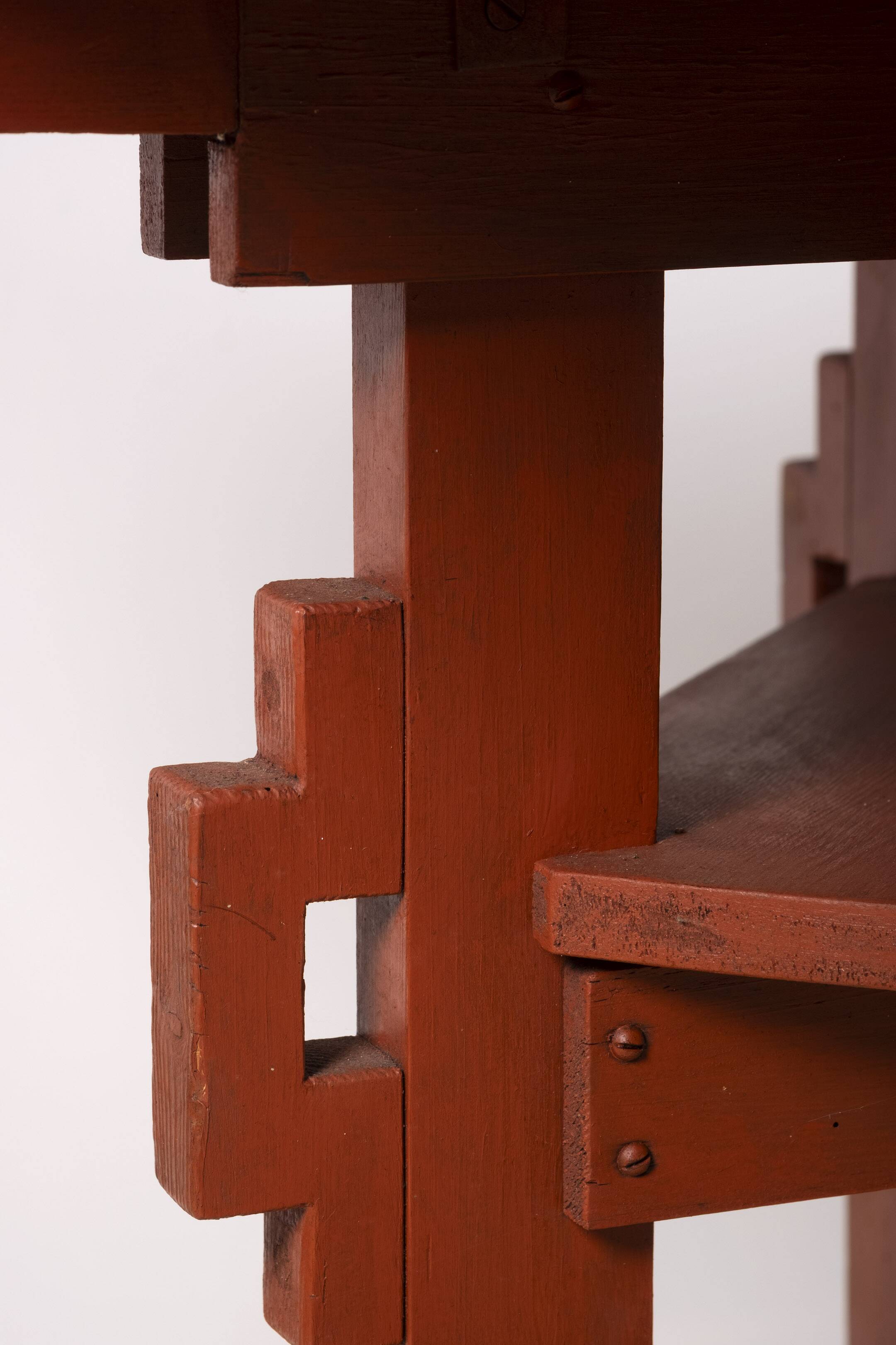 Scandinavian Art Deco Pine Table, Early 20th Century, Denmark