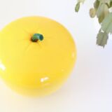 Ice cube tray, vintage yellow apple