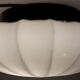 Opaline ceiling lamp