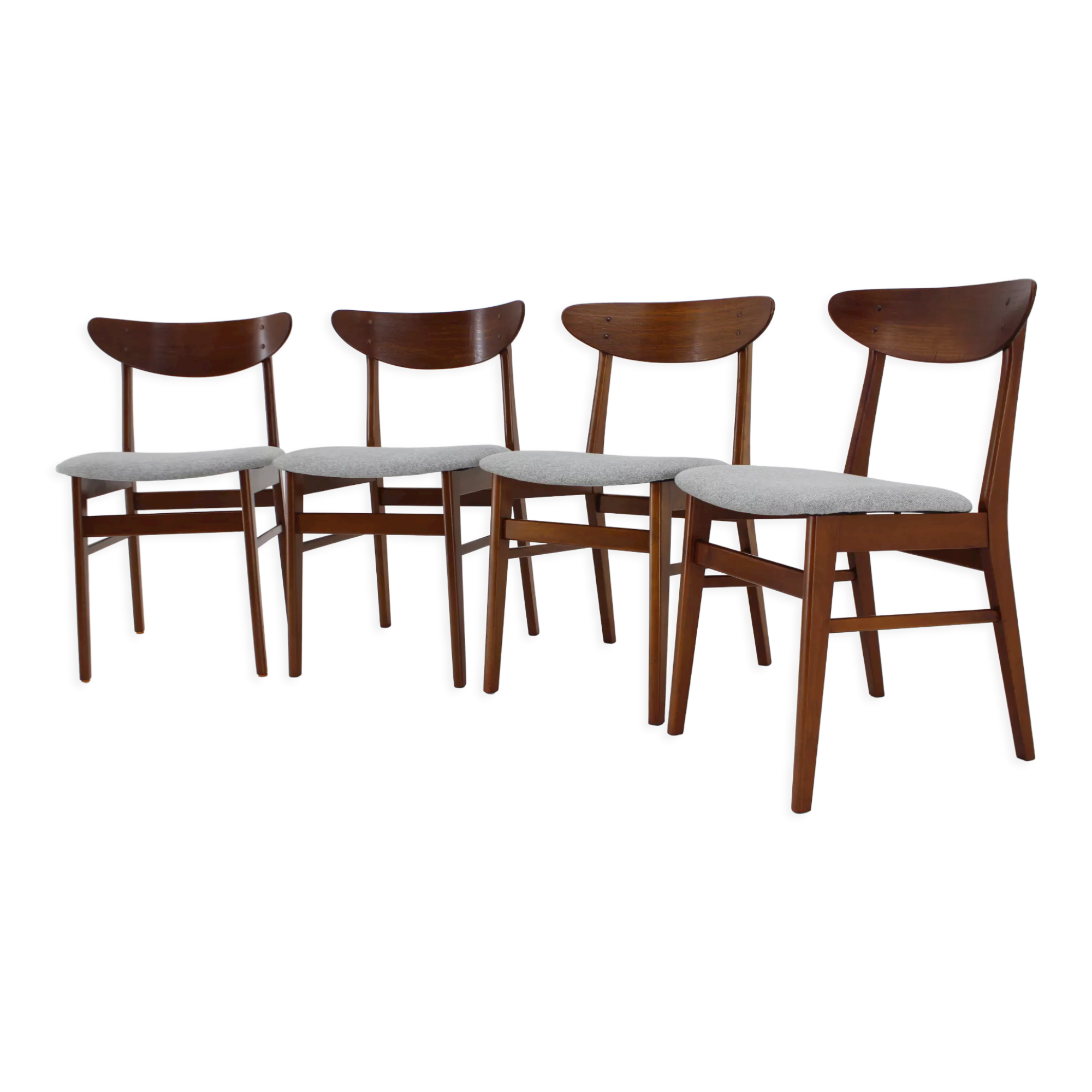 1960s Set Of Four Dining Chairs by Farstrup Mobler ,Denmark