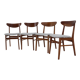 1960s Set Of Four Dining Chairs by Farstrup Mobler ,Denmark