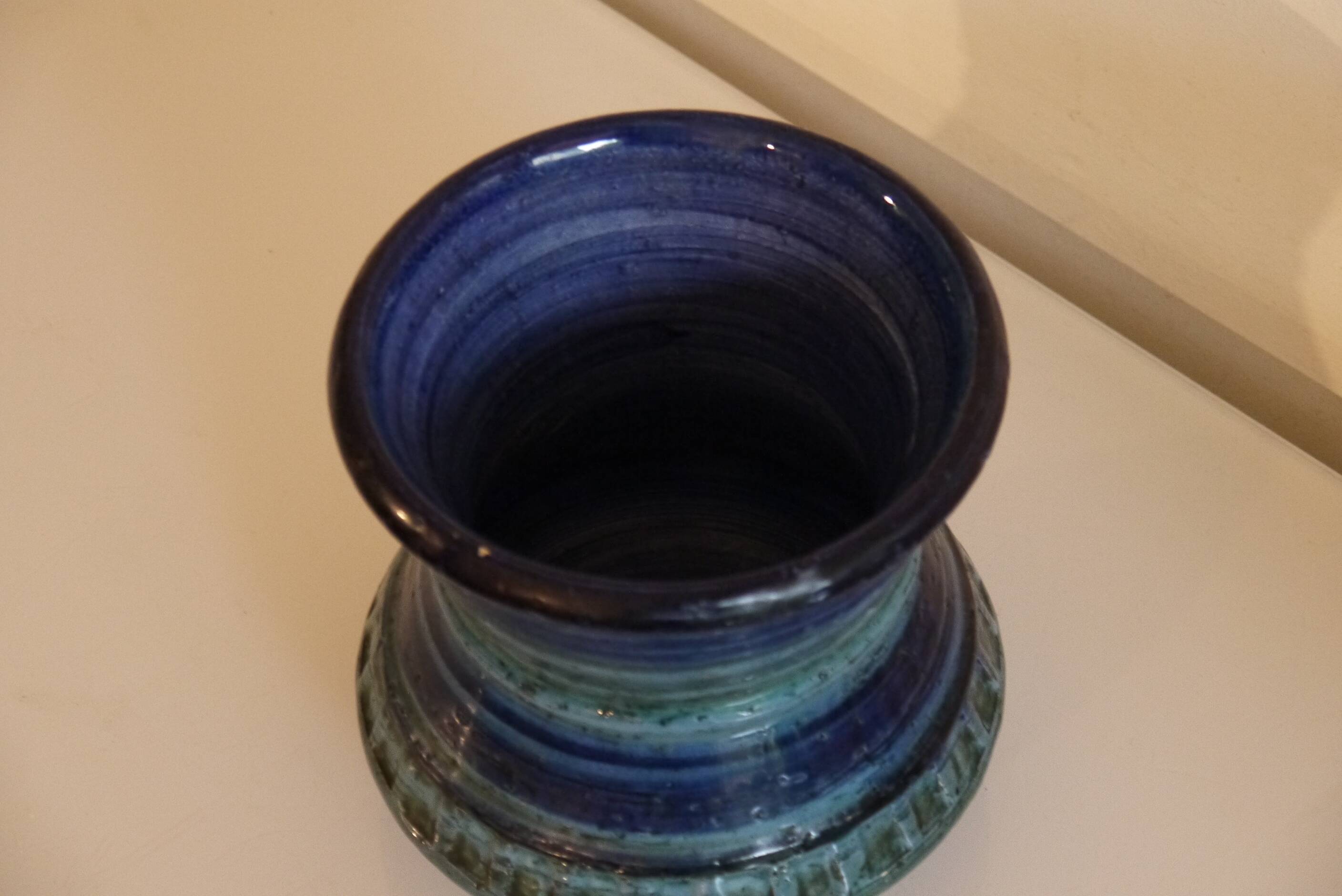 Vase en céramique de Arnold Wiigs, 1970