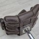1970s, Scandinavian swivel chair, original condition, artificial leather, chrome steel.
