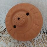 Terracotta butter dish with dome