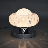 Lampe de bureau en verre de Murano Italie 1970