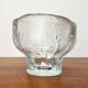Modern glass bowl from the mid-century by Heiniä Kainalossa for Humppila, Finland, 1960s.