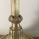 Bronze and brass lamp foot