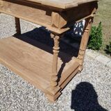 Raw oak dressing table