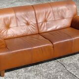 Leather sofa, 70