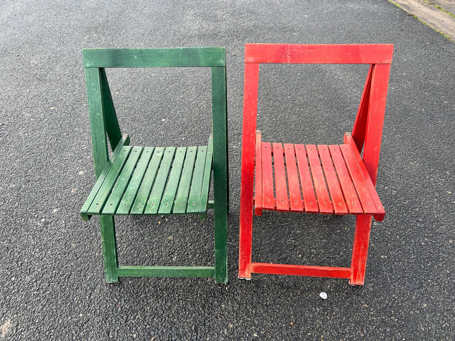 Pair of Aldo Jacober chairs