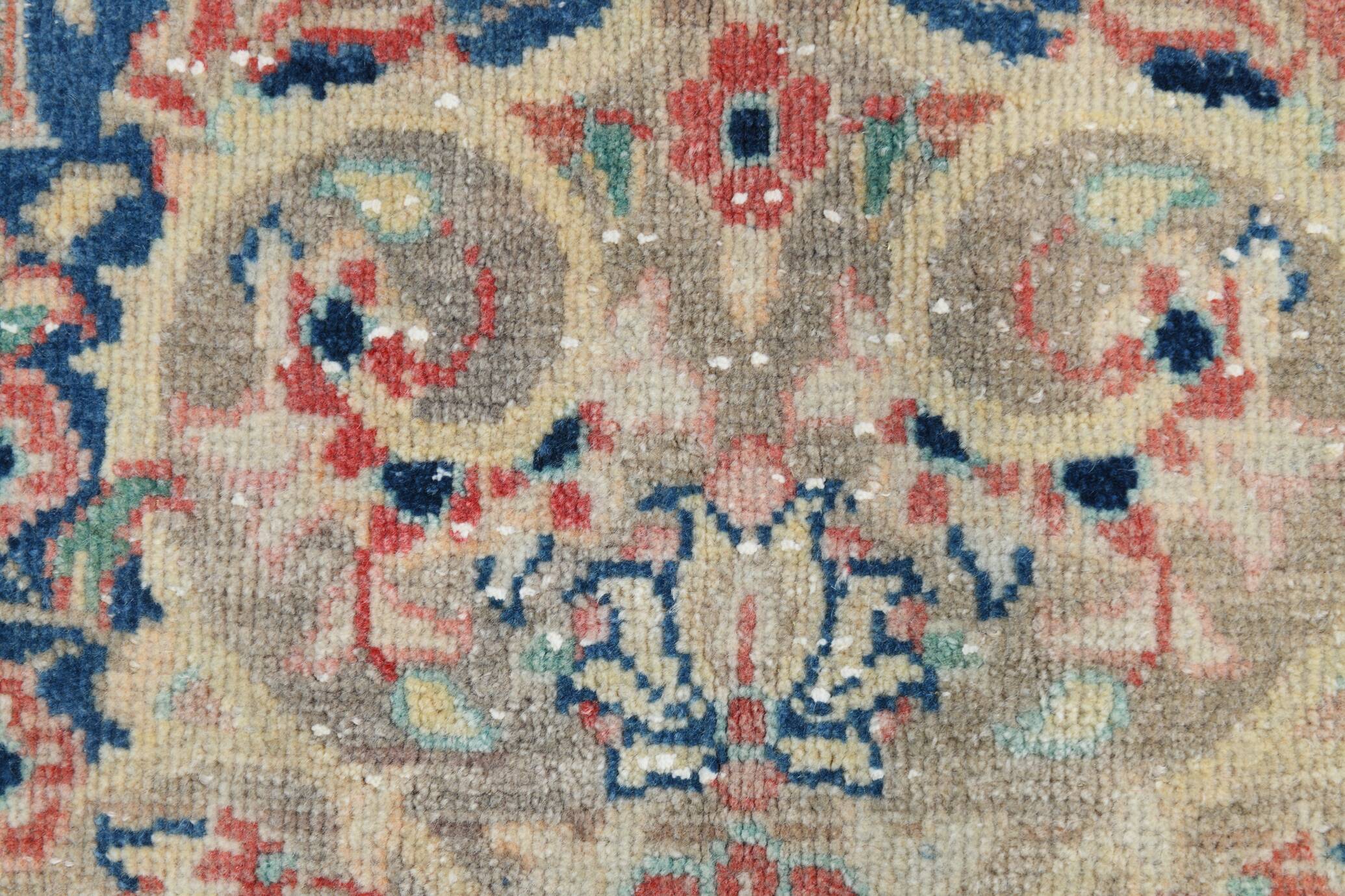 Classic Red & Blue Oversize Vintage Rug, 310x404Cm