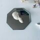 Antique beveled octagonal mirror