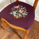 Chaise bois style Louis Philippe