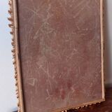 Rectangular rattan mirror/old rattan mirror