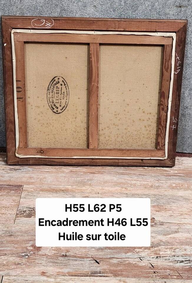 Jacques cartier 1936: oil on canvas, still life with flowers