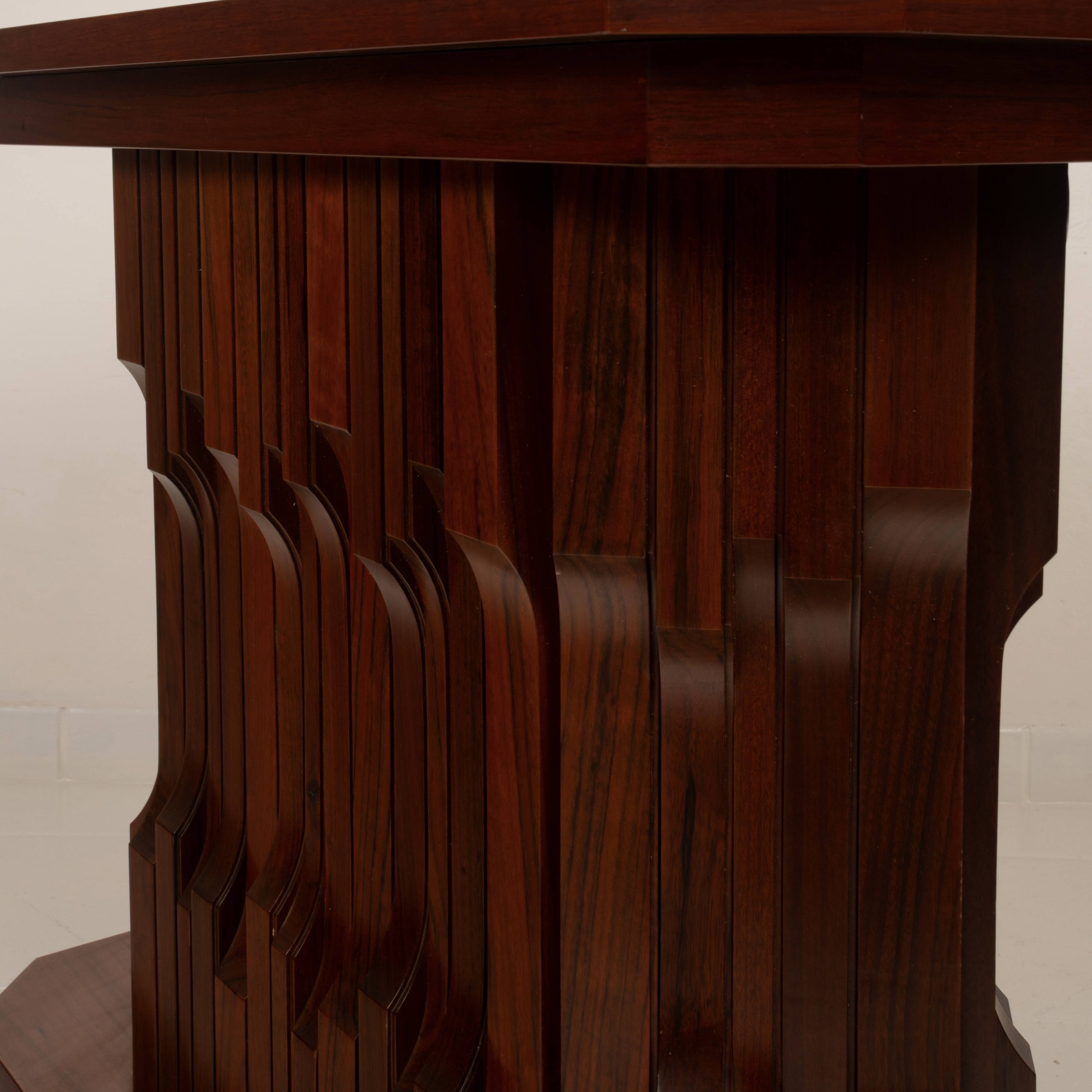 Sculptural multifunctional “Norman” base by Luciano Frigerio — Unique piece