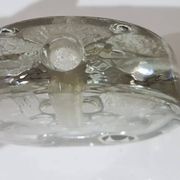 Solitaire vase, clear glass, designed by H. Düsterhaus, Walther Glas, Germa