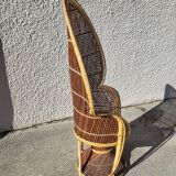 Emmanuelle rattan armchair