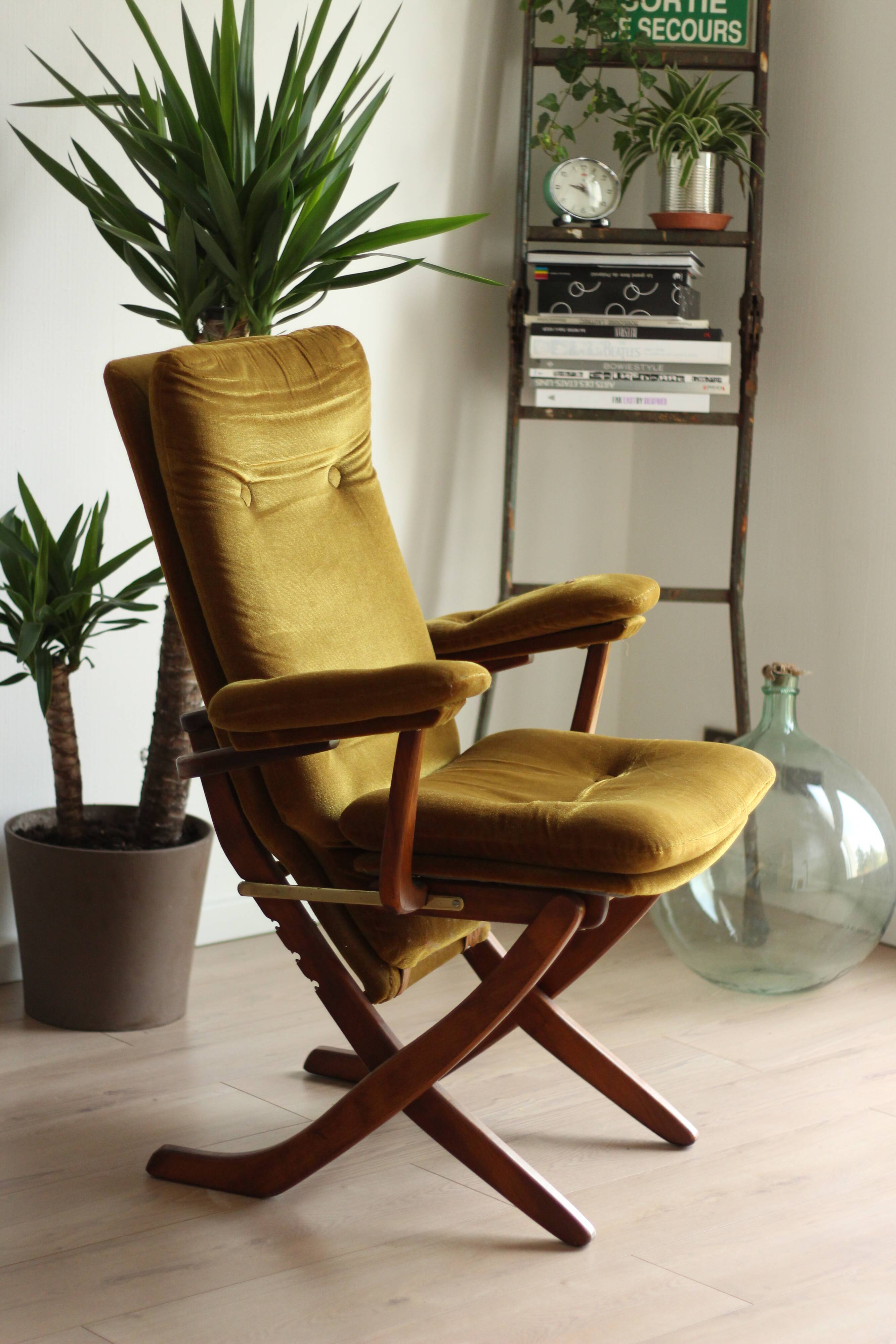 Fauteuil relax pliable