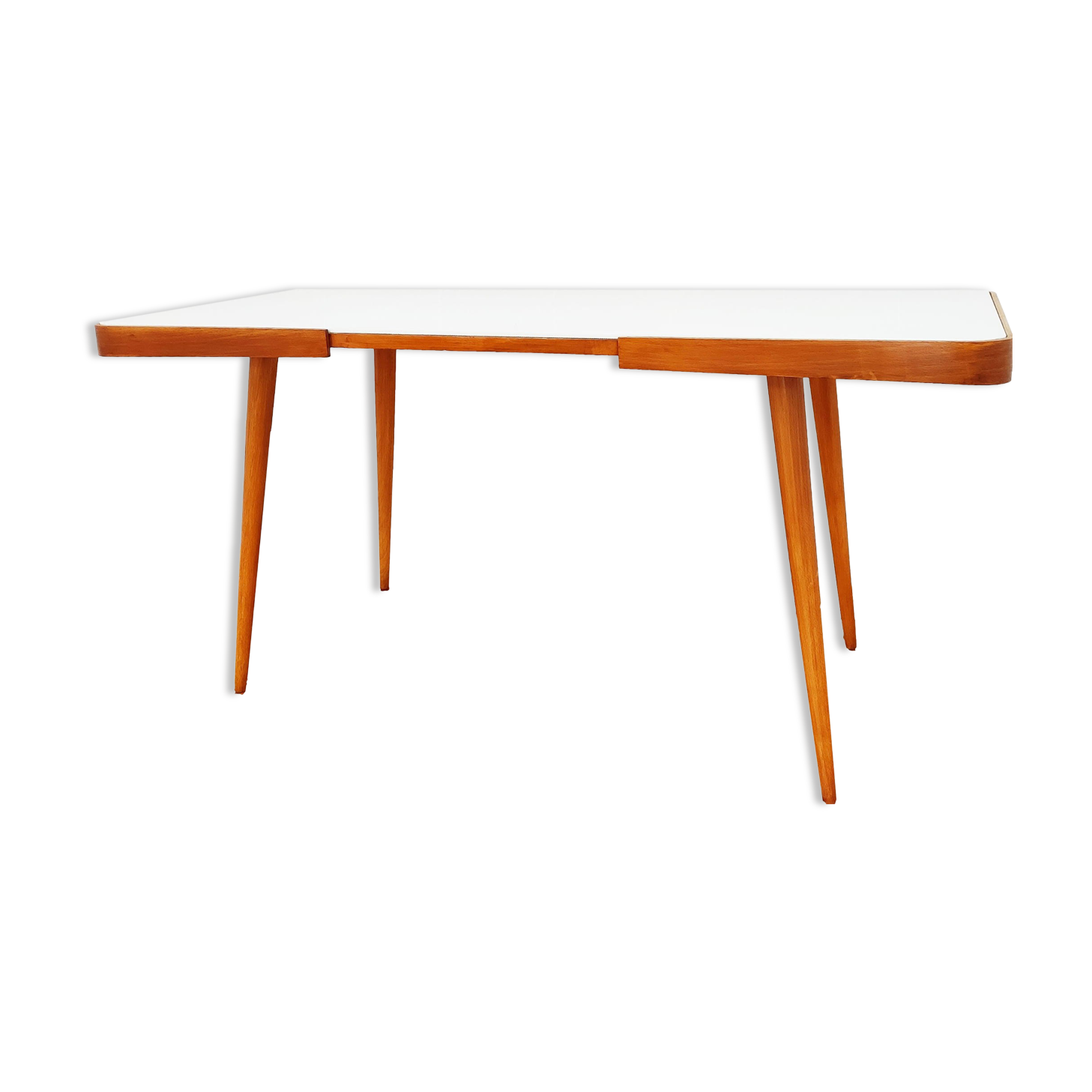 Table basse du milieu du siècle par J.Jiroutek, Tchécoslovaquie, années 1960