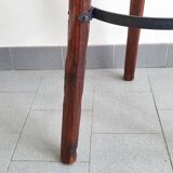 Vintage Spanish brutalist bar stool 1970s