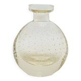 Murano controlled bubble vase