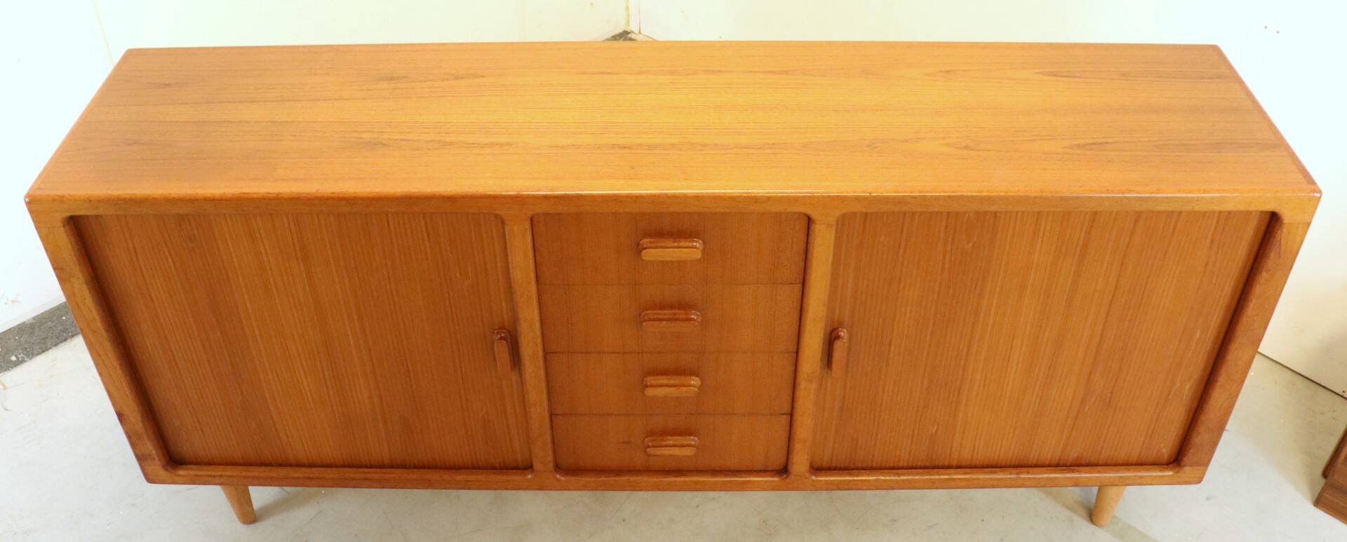Silkeborg deens teak vintage sideboard 'Bandenitz' | 200 cm