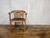 Vintage beech armchair
