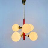 Red suspension by Kaiser, Germany, 60s
