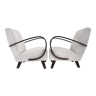 1950s Pair of Jindrich Halabala Restored Armchairs