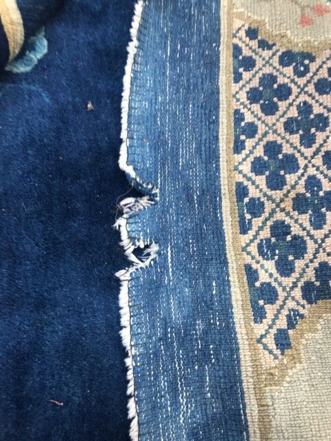 Tapis ancien chinois fait main 308x380 cm