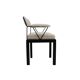 Mid Modern Ettore Sottsass Lodge Italian Black Metal and Wool Chairs, Set of Six