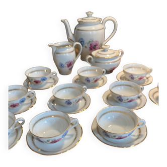 Limoges porcelain tea service 1920s