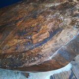 Brutalist tripod coffee tables, vintage furniture