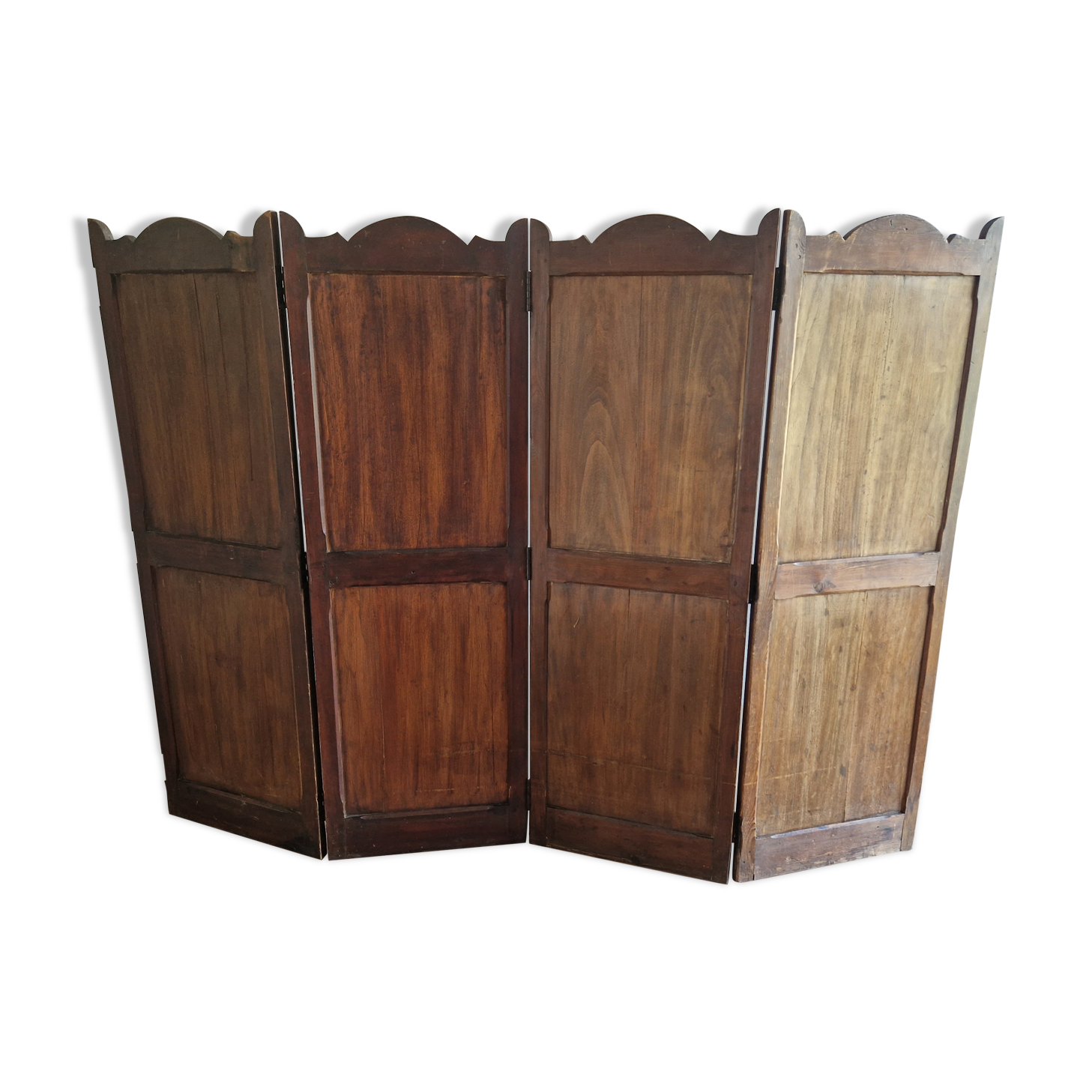 Nineteenth century wooden 4-leaf country canopy